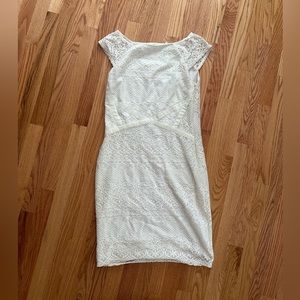 White dress - rehearsal dinner or bridal shower. Worn once! See pics.